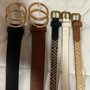 Women’s Fashion Belts Size Medium